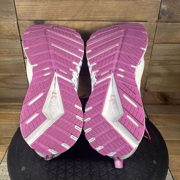 Brooks Revel 4 Womens Size 9.5 B Pink White Violet Running Shoe NO INSOLES - Picture 9 of 10